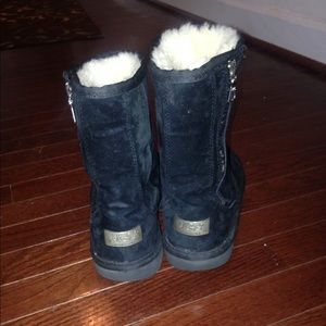 Black UGG boots